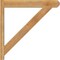 Ekena Millwork Traditional Craftsman Rough Sawn Outlooker, Western Red Cedar, 6"W x 34"D x 34"H OUT06X34X34TRA04RWR - alternate 4